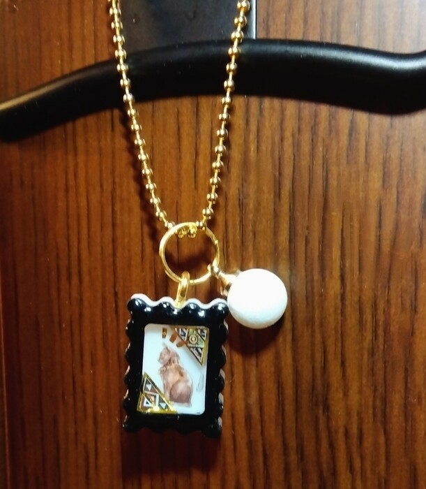 エジプト風守り神Cat by:レジンdeキーホルダー