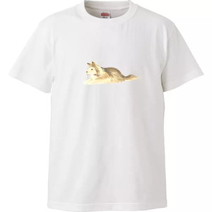 いぬのイラストTシャツ