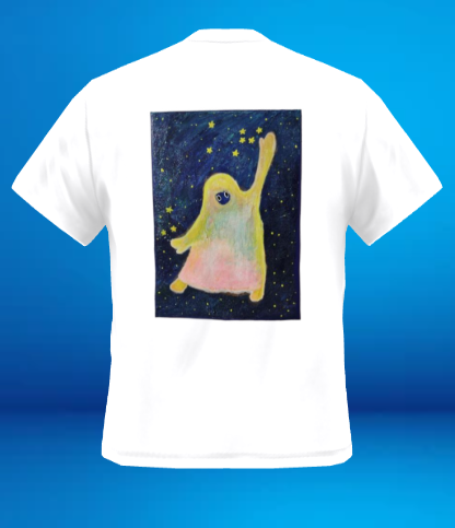 ヒカリノダンスTシャツ（背面プリント）