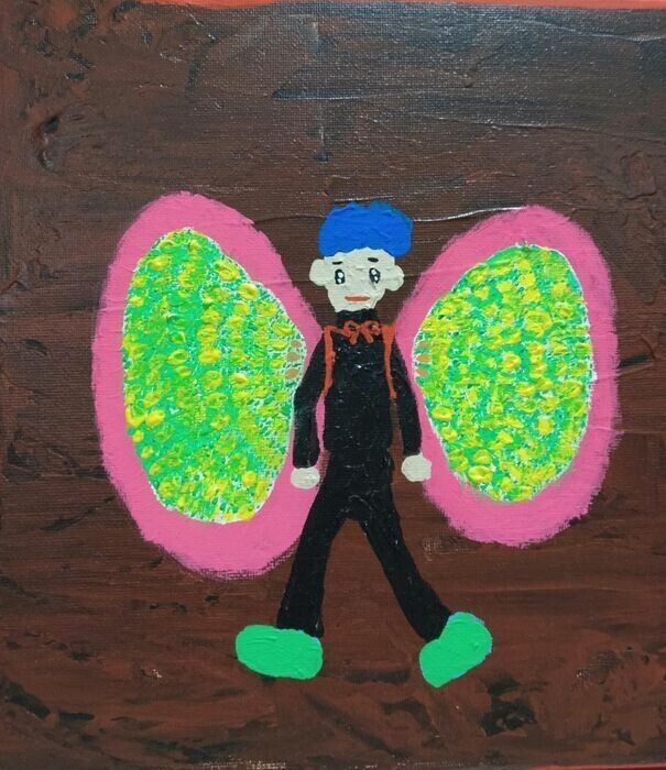 007「はにかみ」