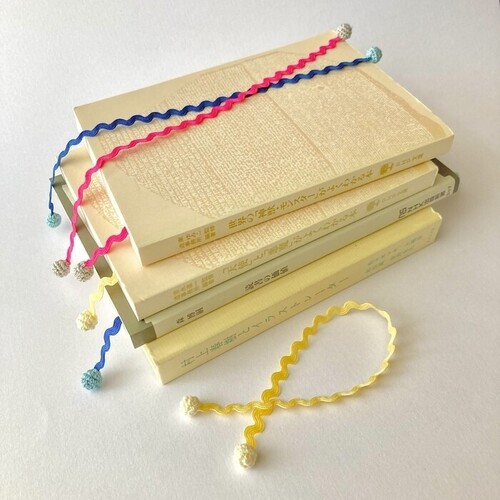 リボンのしおり よりみち 3個