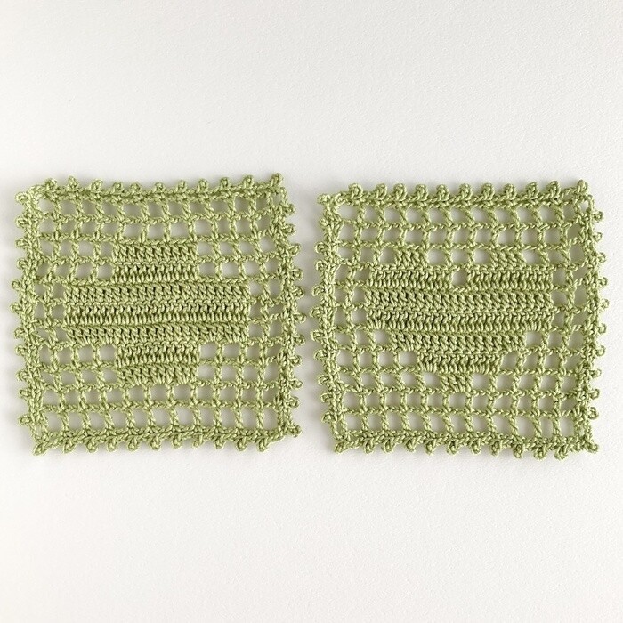 いのちだいじに おまもりコースター 2枚 グリーン