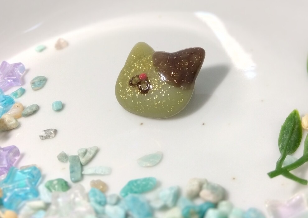 レジンdeねこブローチⅣ ～ミニ版～