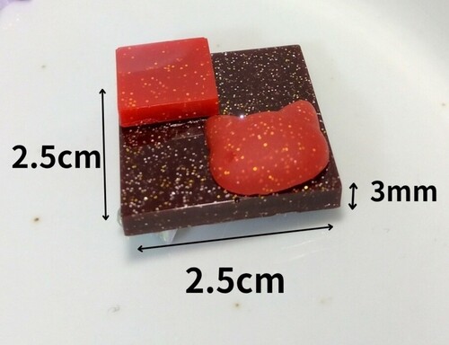 レジンdeねこブローチⅥ ～スクエアキャット～